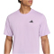 adidas Train Essentials Feelready Trainingsshirt Herren JW7445 - powder plum/black XL