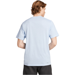 adidas Train Essentials Feelready Trainingsshirt Herren JW7440 - glow blue/black S