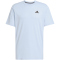 adidas Train Essentials Feelready Trainingsshirt Herren JW7440 - glow blue/black S