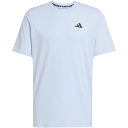 adidas Train Essentials Feelready Trainingsshirt Herren JW7440 - glow blue/black XL