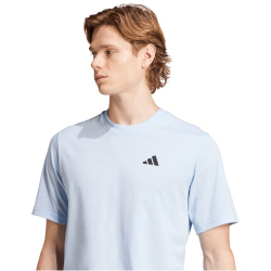 adidas Train Essentials Feelready Trainingsshirt Herren JW7440 - glow blue/black XL