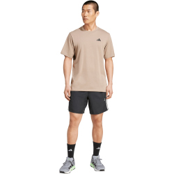adidas Train Essentials Feelready Trainingsshirt Herren JW7438 - chalky brown/black M