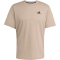 adidas Train Essentials Feelready Trainingsshirt Herren JW7438 - chalky brown/black M