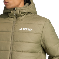 adidas TERREX Multi Essentials Climawarm Steppjacke mit Kapuze Herren KB2186 - olive strata L