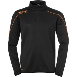 uhlsport Stream 22 1/4-Zip Top schwarz/fluo orange 116