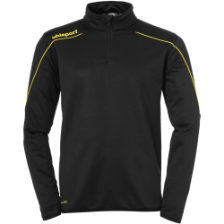 uhlsport Stream 22 1/4-Zip Top schwarz/limonengelb 116
