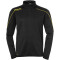 uhlsport Stream 22 1/4-Zip Top schwarz/limonengelb 140