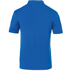 uhlsport Stream 22 Poloshirt azurblau/weiß M