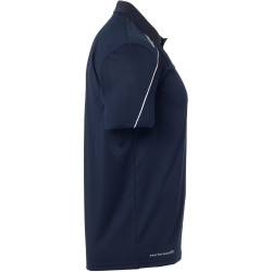 uhlsport Stream 22 Poloshirt marine/wei&szlig; M
