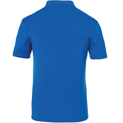 uhlsport Stream 22 Poloshirt azurblau/limonengelb S
