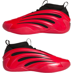 adidas Harden Volume 9 Low-Top Basketballschuhe JS1304 - pure ruby/core black/lucid blue 42