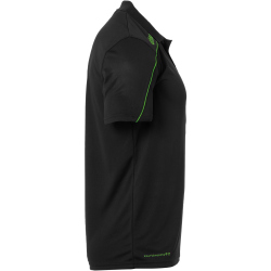 uhlsport Stream 22 Poloshirt schwarz/fluo gr&uuml;n L