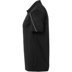 uhlsport Stream 22 Poloshirt schwarz/weiß 140