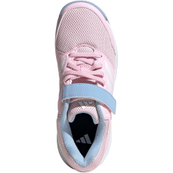 adidas Speedcourt Hallenschuhe Kinder JR1682 - clear pink/cloud white/glow blue 33
