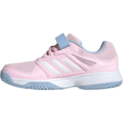 adidas Speedcourt Hallenschuhe Kinder JR1682 - clear pink/cloud white/glow blue 33