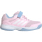 adidas Speedcourt Hallenschuhe Kinder JR1682 - clear pink/cloud white/glow blue 33