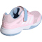 adidas Speedcourt Hallenschuhe Kinder JR1682 - clear pink/cloud white/glow blue 33