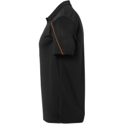 uhlsport Stream 22 Poloshirt schwarz/fluo orange 152