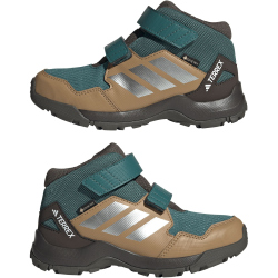adidas TERREX Skychaser Gore-Tex Mid-Top Wanderschuhe Kinder JS2092 - preloved teal/matte silver/cardboard 33