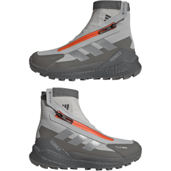 adidas TERREX Free Hiker 2 Gore-Tex Climawarm+ Wanderschuhe Damen KI8659 - grey two/matte silver/grey four 42 2/3