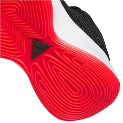 adidas Initiation Low-Top Basketballschuhe Kinder JR9766 - core black/cloud white/pure ruby 36 2/3