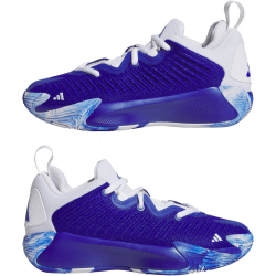 adidas Initiation Low-Top Basketballschuhe Kinder JQ1724 - lucid blue/cloud white/lucid blue 40
