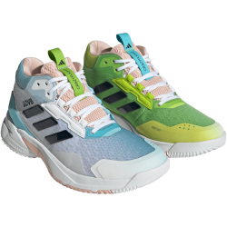 adidas Crazyflight 6 Mid-Top Hallenschuhe Damen HQ0112 - cloud white/dark blue/cloud white 38