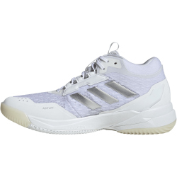 adidas Crazyflight 6 Mid-Top Hallenschuhe Damen HP7030 - cloud white/silver met./core black 38