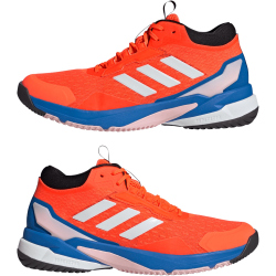 adidas Crazyflight 6 Mid-Top Hallenschuhe Herren HQ4683 - team solar orange/zero met./bright royal 39 1/3