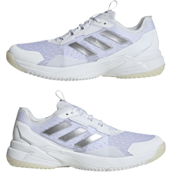 adidas Crazyflight 6 Hallenschuhe Damen HP7028 - cloud white/silver met./core black 37 1/3