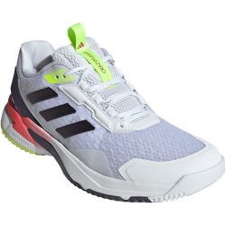 adidas Crazyflight 6 Hallenschuhe Herren HQ4685 - cloud white/aurora met./semi lucid red 43 1/3