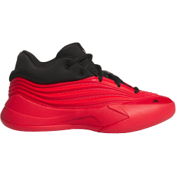 adidas Dame X Low-Top Basketballschuhe Kinder JP8639 - pure ruby/core black/zero met. 36 2/3