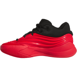 adidas Dame X Low-Top Basketballschuhe Kinder JP8639 - pure ruby/core black/zero met. 36 2/3
