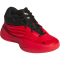 adidas Dame X Low-Top Basketballschuhe Kinder JP8639 - pure ruby/core black/zero met. 36 2/3