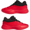 adidas Dame X Low-Top Basketballschuhe Kinder JP8639 - pure ruby/core black/zero met. 36 2/3