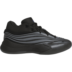 adidas Dame X Low-Top Basketballschuhe Kinder JP8638 - core black/iron met./lucid blue 36 2/3