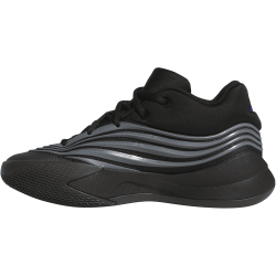 adidas Dame X Low-Top Basketballschuhe Kinder JP8638 - core black/iron met./lucid blue 36 2/3