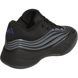 adidas Dame X Low-Top Basketballschuhe Kinder JP8638 - core black/iron met./lucid blue 36 2/3