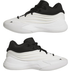 adidas Dame X Low-Top Basketballschuhe Kinder JP8637 - zero met./core black/court green 36 2/3