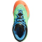adidas Dame X Low-Top Basketballschuhe Kinder JP8635 - lime burst/signal coral/blue burst 36