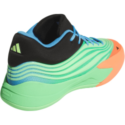 adidas Dame X Mid-Top Basketballschuhe KI5949 - lime burst/signal coral/blue burst 44 2/3