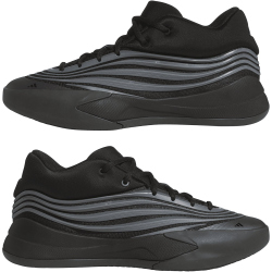 adidas Dame X Low-Top Basketballschuhe JP6090 - core black/iron met./lucid blue 40