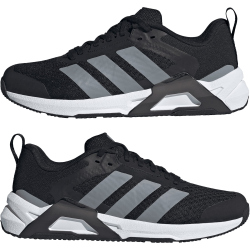 adidas Dropset Control Workout Fitnessschuhe Damen JS3037 - core black/grey/lucid red 38