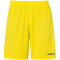 uhlsport Center II Shorts ohne Innenslip limonengelb/schwarz S