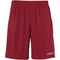 uhlsport Center II Shorts ohne Innenslip bordeaux/skyblau S