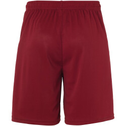 uhlsport Center II Shorts ohne Innenslip bordeaux/skyblau M