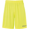 uhlsport Center II Shorts ohne Innenslip fluo gelb/schwarz S