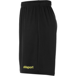 uhlsport Center II Shorts ohne Innenslip schwarz/fluo gelb S