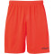 uhlsport Center II Shorts ohne Innenslip fluo rot/schwarz L