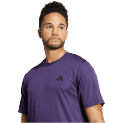 adidas Train Essentials Training T-Shirt Herren JW5026 - aurora plum/black XXL